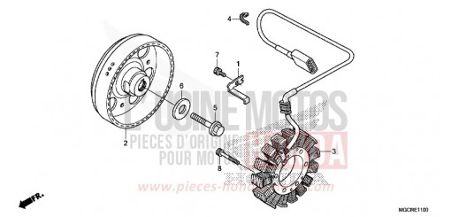 GENERATRICE CB1100NAJ de 2018